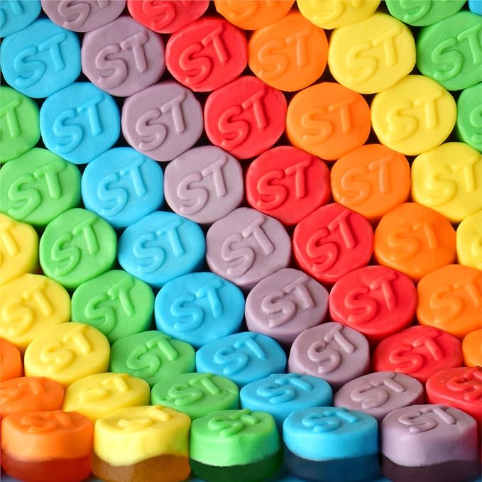 SweeTARTS Gummies Fruity Splitz, Candy, Sweet and Tart, Share Pack, 3 oz, 12 count