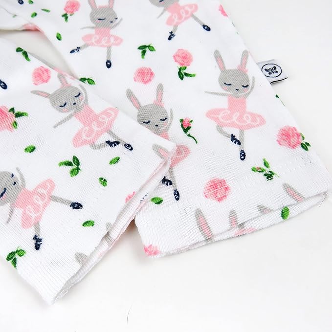 HonestBaby Unisex-Baby Multipack Harem Pants Roomy Fit Pull on Bottoms 100% Organic Cotton for Baby Boys, Girls