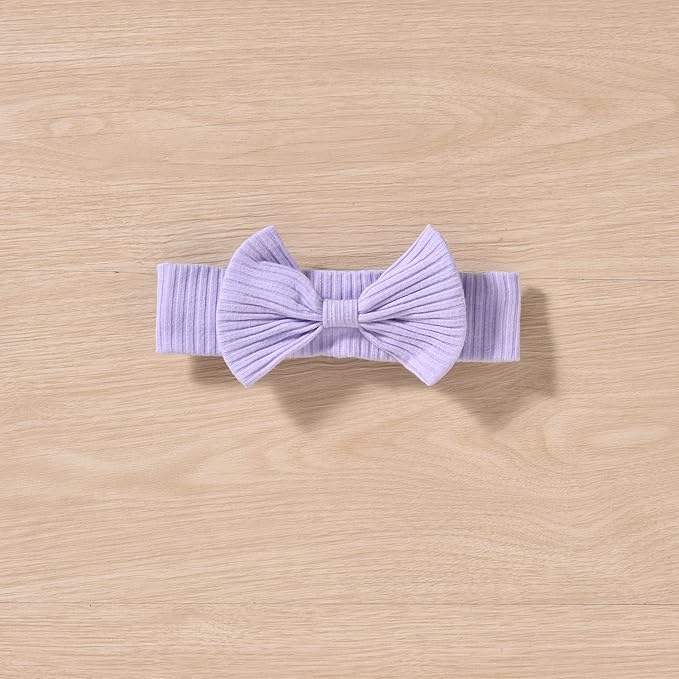 Aalizzwell Preemie Newborn Infant Baby Girls Clothes Ribbed Bodysuit Pants Set Fall Winter Outfits