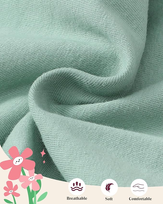 SUNNY PIGGY Newborn Baby Girl Clothes Infant Outfits Romper Floral Fall Outfit Bell Bottoms Pant Sets Hat Headband Flowerpant