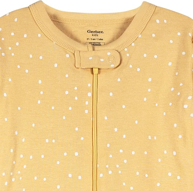 Gerber Unisex-Baby 2-Pack Footed Pajamas