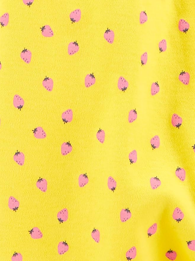 Simple Joys by Carter's Baby Girls' Cotton Footed Sleep and Play, Pack of 2