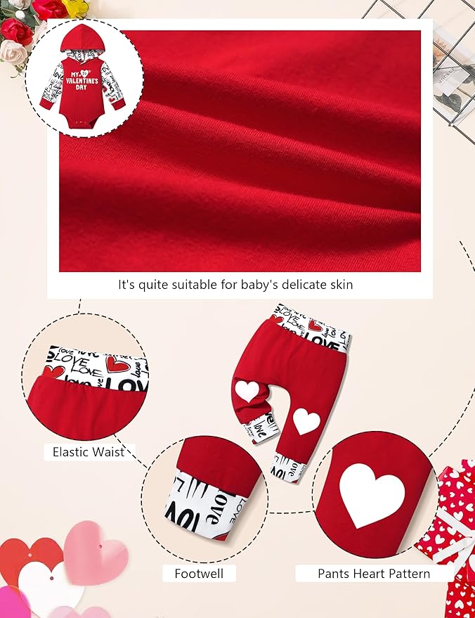 Fommy Newborn Baby Boy Clothes Plaid Letter Print Long Sleeve Hoodies + Long Pants 2PCS Fall Winter Outfits Set