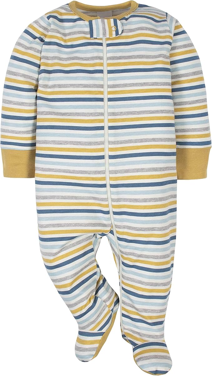 Gerber Baby Boys 4 Pack Sleep 'N Play Footie