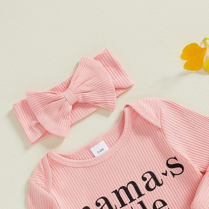 Newborn Girl Clothes Baby Girl Coming Home Outfit Zipper One-piece Outfits Ruffle Footie Bodysuit Jumpsuit Headband