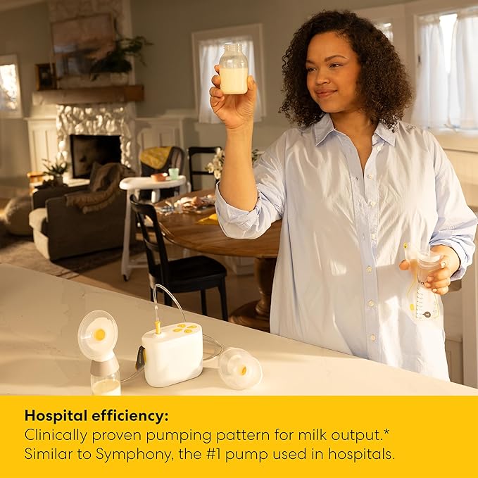 New 2nd Gen Medela Pump in Style Pro Breast Pump, Clinically Proven Hospital-Efficiency, Compact Portable Double Electric Pump with Bottles and PersonalFit Plus Breast Shields