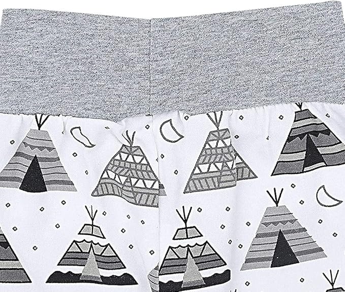 Newborn Infant Baby Clothes Long Sleeve Romper + Pants + Hat 3PCS Outfits Set