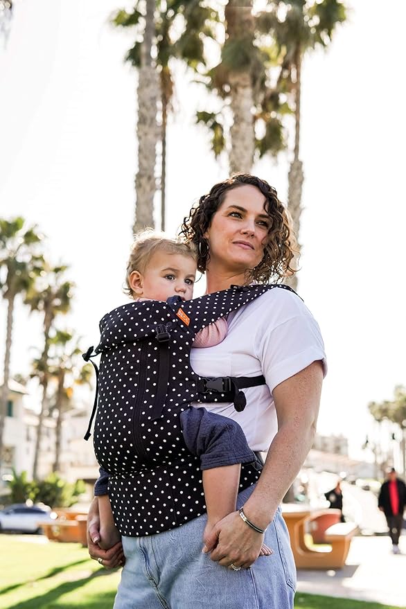 Beco 8 Baby Carrier from Newborn to Toddler (7-45lbs) - All in 1 Hybrid Front, Hip and Backpack Style Carrier with Breathable, Cooling Mesh - Iris