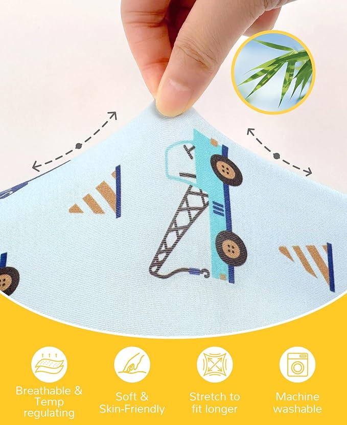 Footless Pajamas Baby Boy Girls, Viscose from Bamboo Baby Pajamas, Two Way Zipper Sleepers, Newborn Pjs