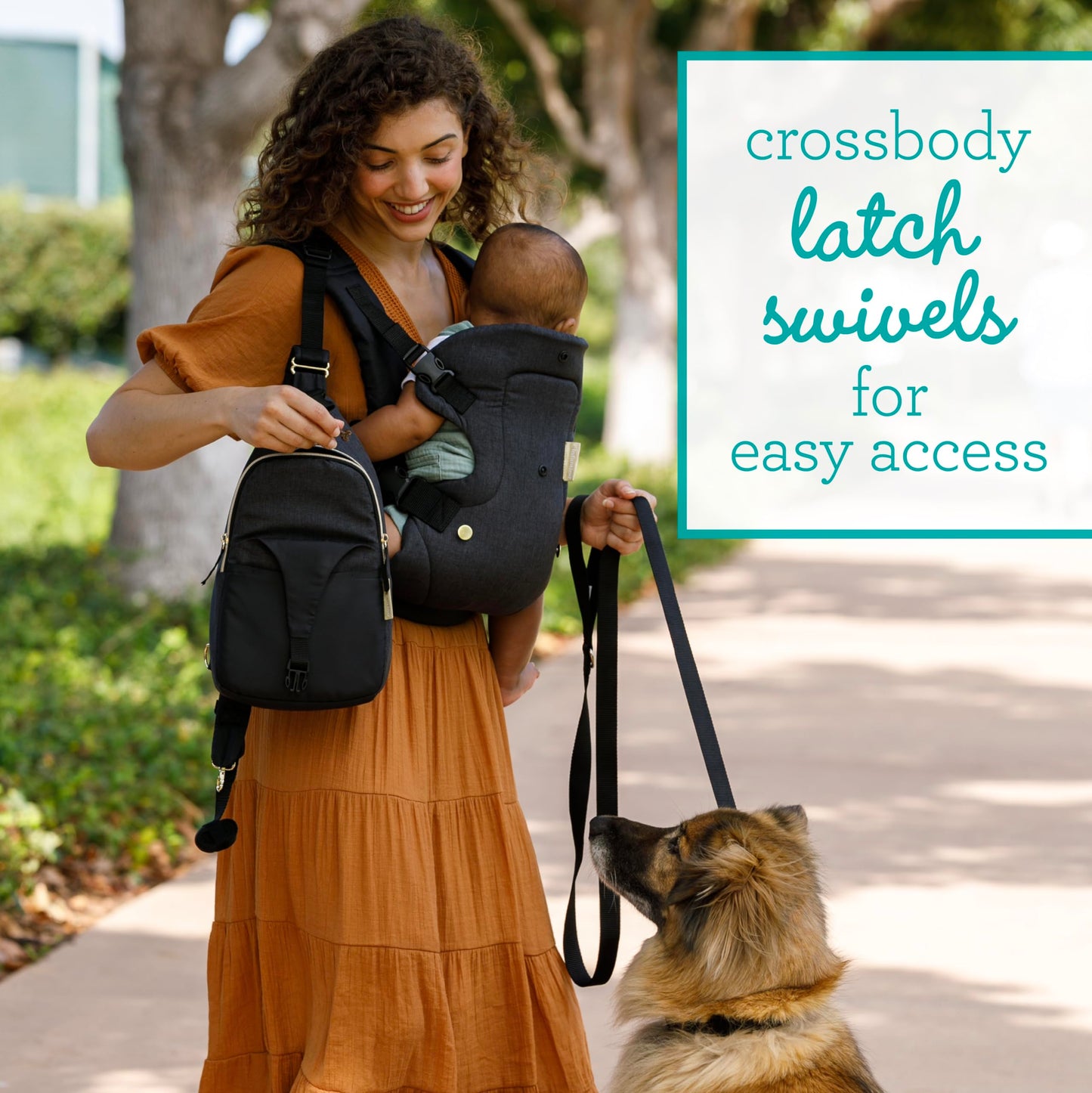 Infantino Flip 4-in-1 Convertible Baby Carrier, Adjustable, Ergonomic Babywearing, Registry Essential, Baby Carrier for Newborn to Toddler, Gray