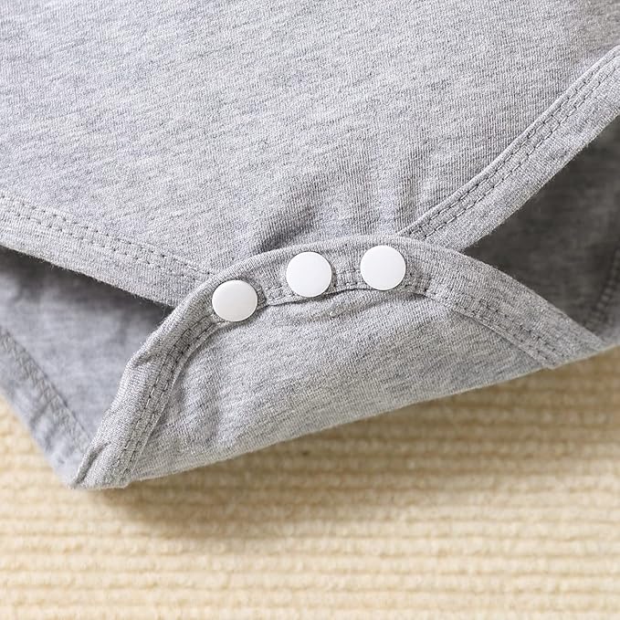 Newborn Infant Baby Clothes Long Sleeve Romper + Pants + Hat 3PCS Outfits Set