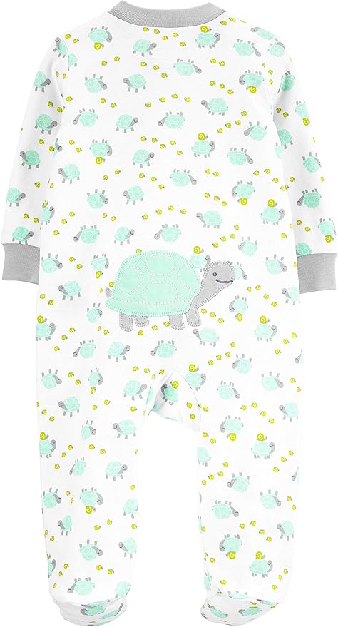Simple Joys by Carter's Baby Neutral 2-Pack Cotton Footed Sleep and Play
