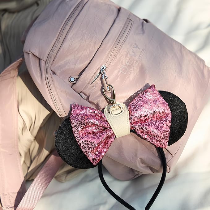 Hat Clip for Travel, Hands-Free Bag, Backpack, Purse, and Hiking Gear Clip-on Holder Strap for Baseball, Snapback, and Ponytail Caps