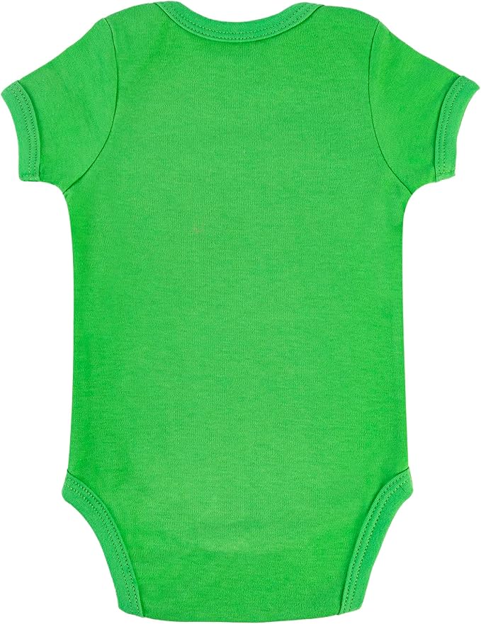 Cnins Funny Baby Bodysuit & Daddy Matching Cotton Outfit for Wild One 1st Birthday, Unisex Newborn Infant Clothes 0-24M