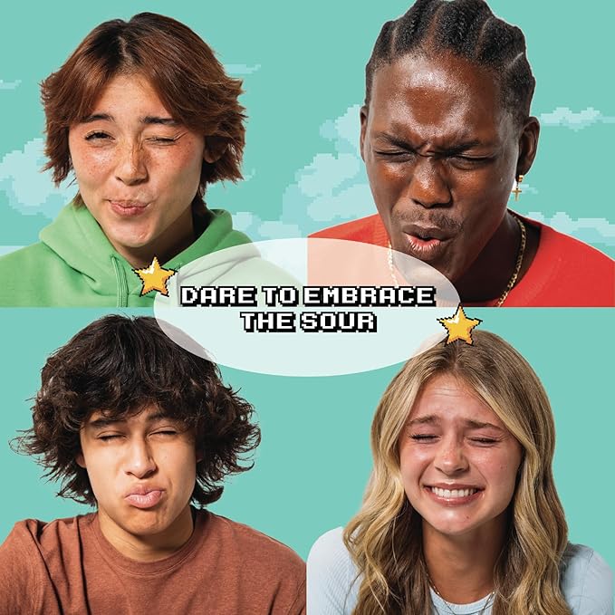 Final Boss Sour Candy, Sour Cranberries, 10 Pack, Level 2, Fruit Chews with Real Dried Fruit, No Artificial Colors or Flavors, Low Calorie Snack for Kids, Teens, Adults, Lunch Boxes & On The Go