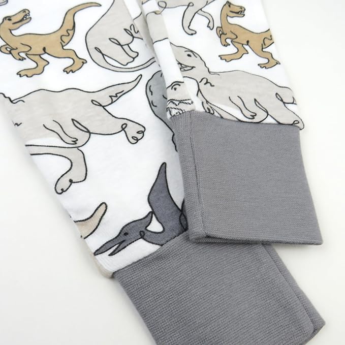 HonestBaby 2-Piece Pajamas Sleepwear Pjs 100% Organic Cotton for Baby, Toddler, Kids, Boy