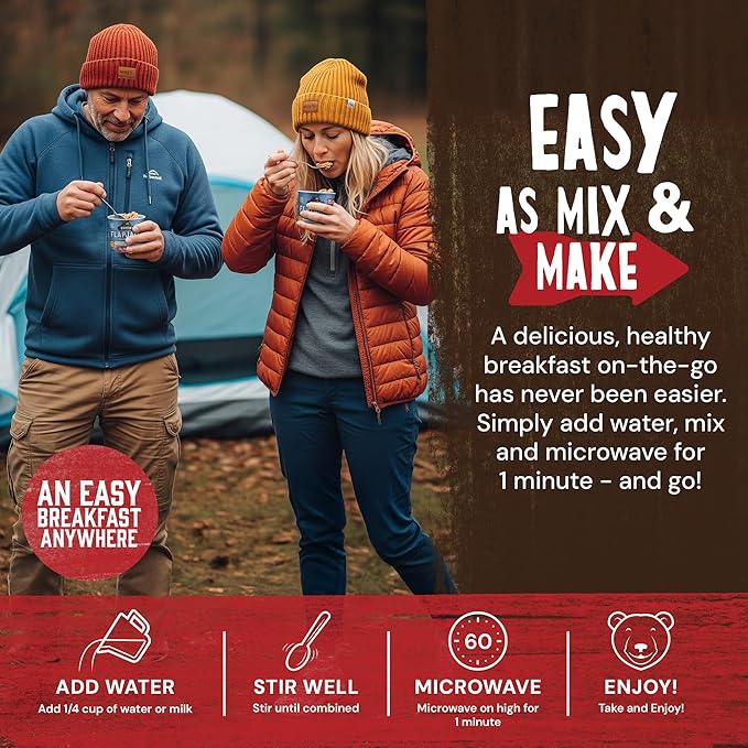 Kodiak Cakes Pancake On the Go, Blueberry and Maple, 2.16 Ounce (Pack of 12)