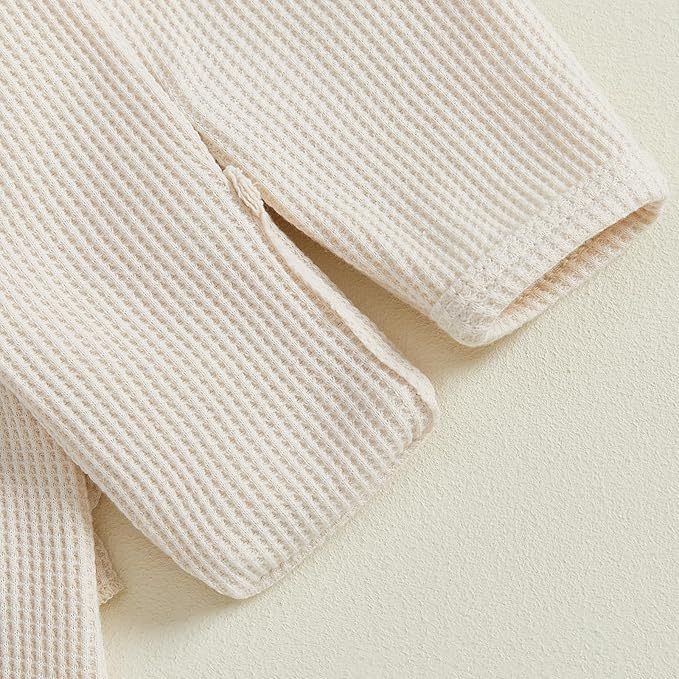 Newborn Girl Clothes Baby Girl Coming Home Outfit Zipper One-piece Outfits Ruffle Footie Bodysuit Jumpsuit Headband