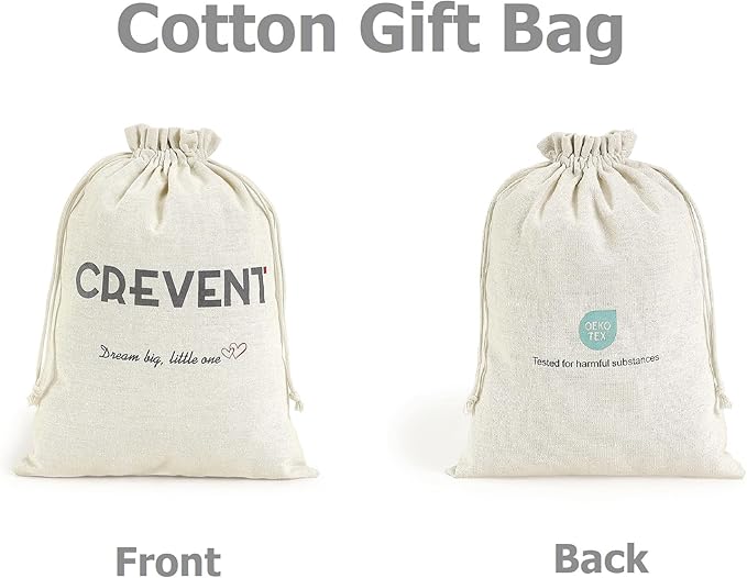 CREVENT 30''X40'' Organic Muslin Cotton Baby Blanket for Newborns, Soft Mink Backing, Essential for Baby Shower Birthday Gift - Animal 75X100cm