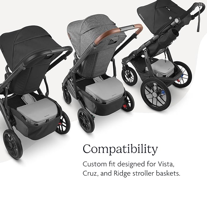 UPPAbaby Bevvy Cooler/Insulated + Leakproof/Portable Handles/Fits in Vista, Cruz, Ridge Stroller Baskets
