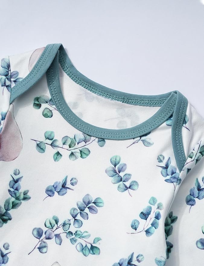 Baby Boy Clothes Long Sleeve Animal Plaid Romper + Overalls Infant Boy Clothes 2PCS Fall Winter Outfits