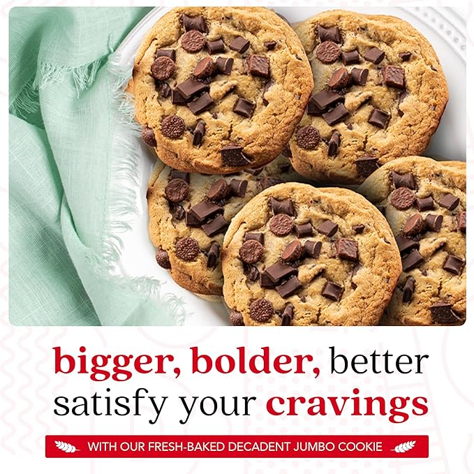 David's Cookies Fresh Baked Decadent Jumbo Cookies Triple Chocolate Chunk - Flavorful Gourmet Cookies - Ideal Food Gift for Corporate, Birthday, Fathers and Mothers Day, Get Well and Other Special