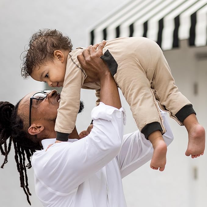 Burt's Bees Baby Boys' 100% Organic One-Piece Long Sleeve Coverall