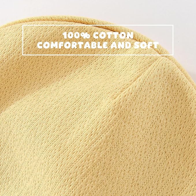 Baby Girls Boys Hats Mittens and Socks Set Cotton Infant Caps Newborn Soft Gloves 0-6 Months