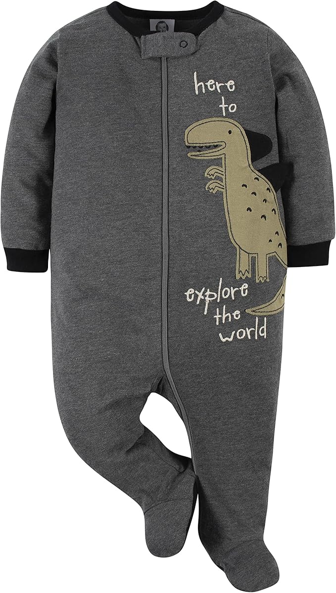 Gerber Baby Boys 4 Pack Sleep 'N Play Footie