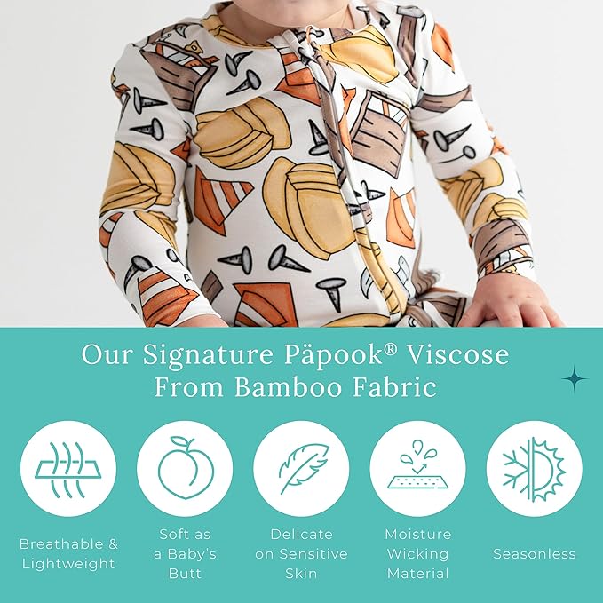 Posh Peanut Convertible Baby Sleepers - Girls Footless Baby Pajamas with 2 Way Zipper for Easy Diaper Changes