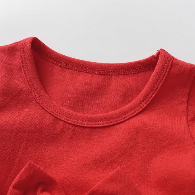 3PCS Baby Girl Clothes Ruffle Floral Shirt Tops Pants Headband Outfit Sets