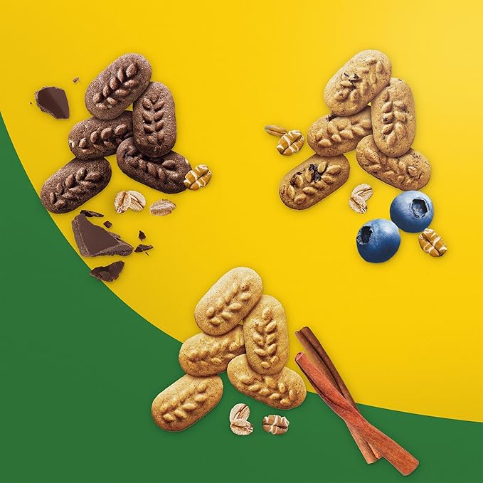 belVita Bites Breakfast Biscuits Variety Pack, 3 Flavors, School Snacks, 40 Snack Packs