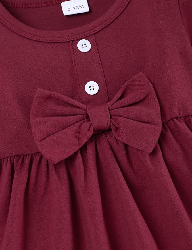 oklady Toddler Baby Girl Clothes Solid Color Ruffle Tops Floral Pants with Headband Fall Winter Cute Girl Outfits