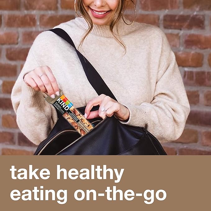 KIND Nut Bars, Madagascar Vanilla Almond, Healthy Snacks, Gluten Free, Low Sugar, 6g Protein, 12 Count