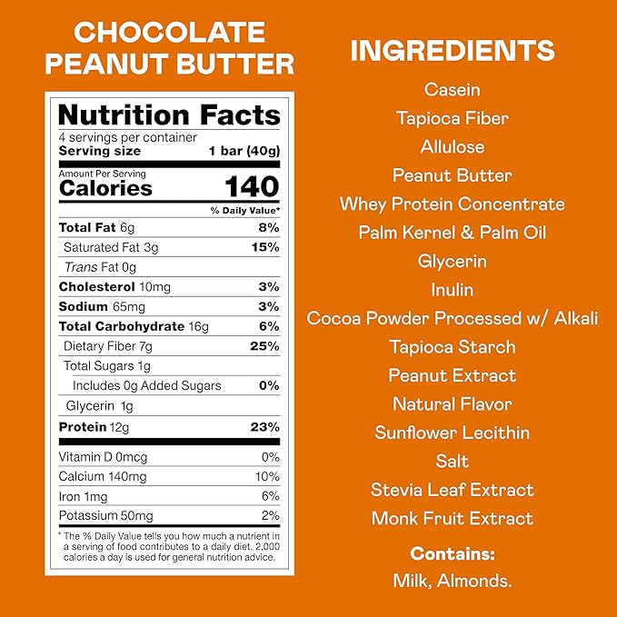 MAGIC SPOON Treats - High Protein, Low Carb, Keto Friendly, Low Sugar, Gluten Free, Crispy Protein Bar Cereal Bar, On-The-Go Healthy Snack (Chocolate PB, 8 Bars)