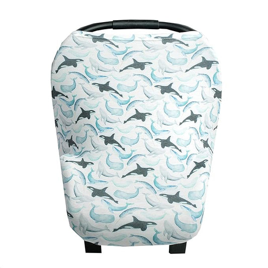 Kai Multi-Use Cover: Car Seat, Nursing, Stroller - Stretchy Fabric, All-Season, Stylish Designs, Easy Access