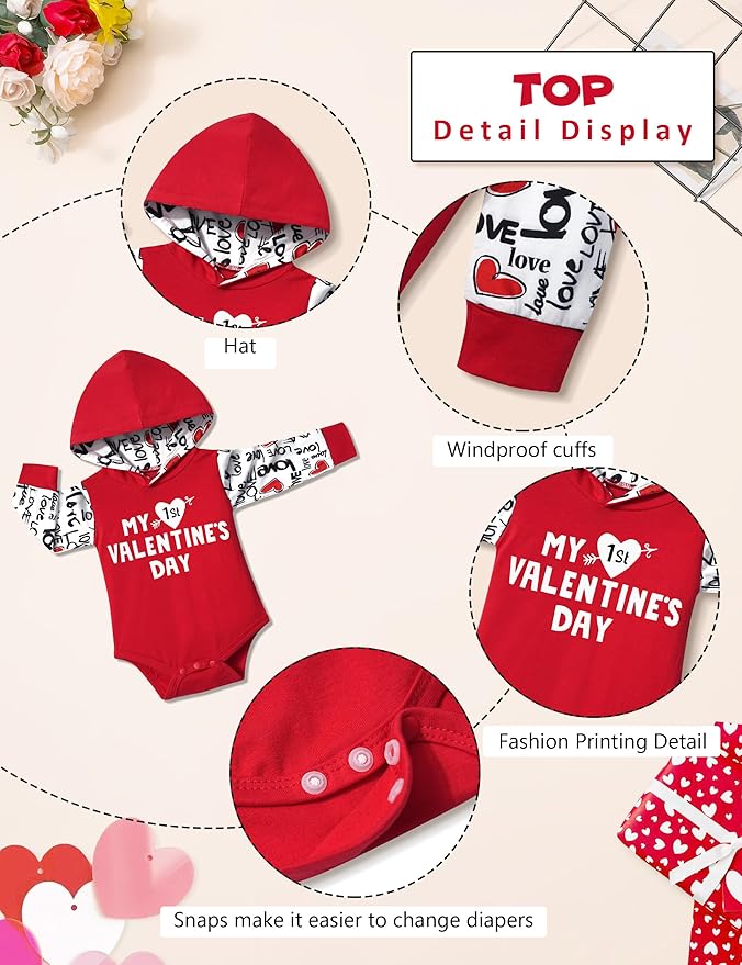 Fommy Newborn Baby Boy Clothes Plaid Letter Print Long Sleeve Hoodies + Long Pants 2PCS Fall Winter Outfits Set