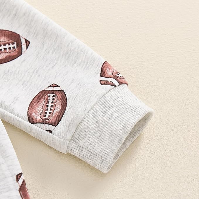 CIYCUIT Toddler Baby Boy Clothes Long Sleeve Sweatshirt Pants Set Fall Winter Outfits