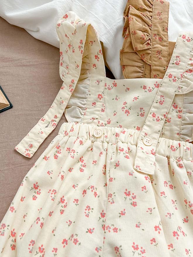 Toddler Baby Girl Summer Floral Sleeveless Romper - Ideal for 3M - 24M