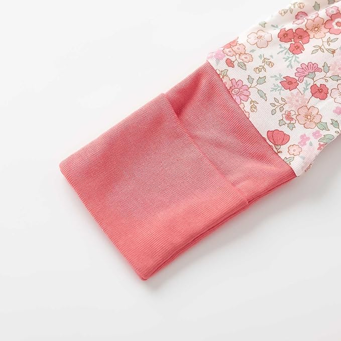 pureborn Baby Boys Girls Sleeper Snug Fit Viscose from Bamboo Pajamas 0-24 Months