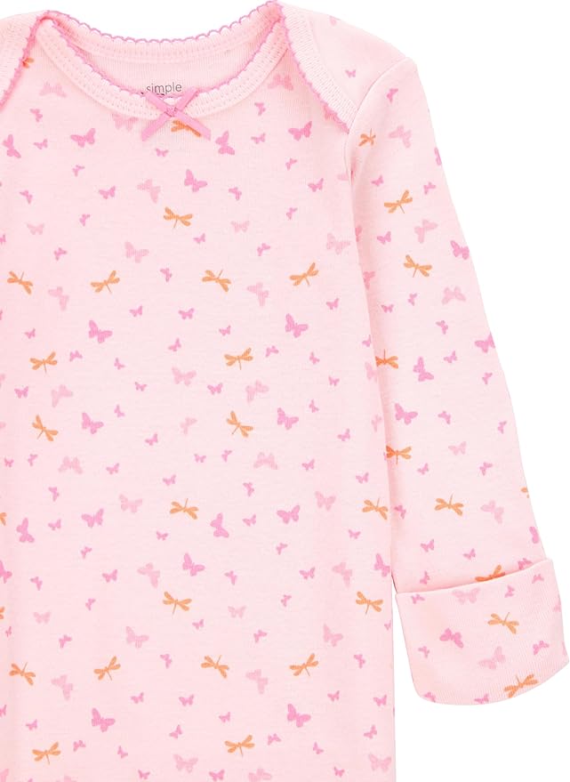 Simple Joys by Carter's baby-girls 3-pack Cotton Sleeper Gown