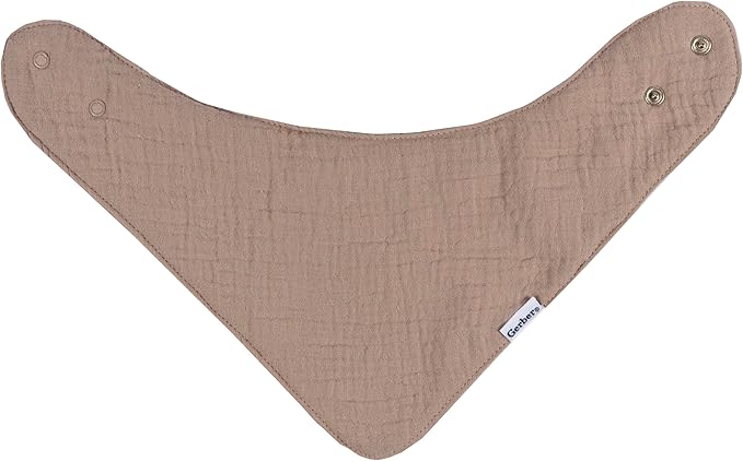 Gerber Unisex Baby Muslin Bandana Bibs