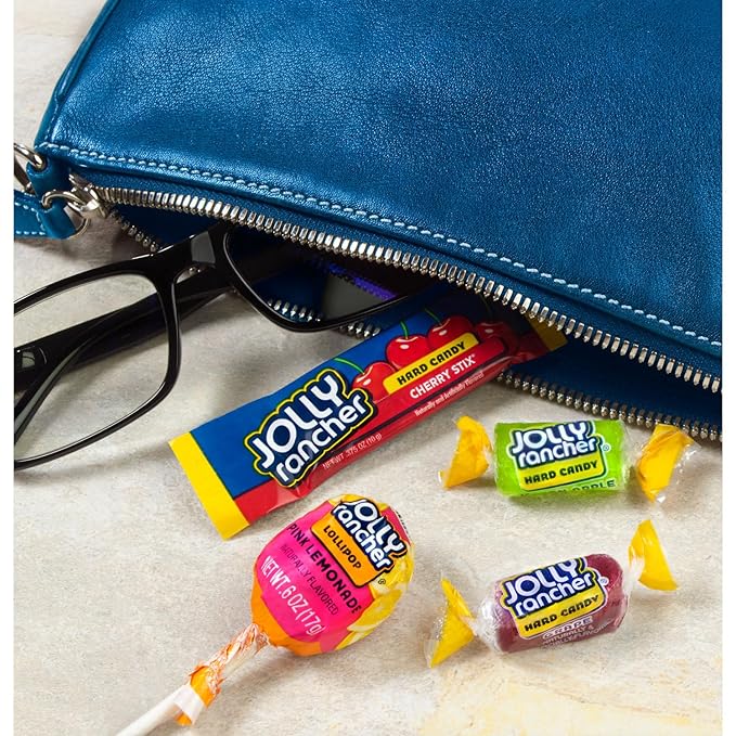 JOLLY RANCHER Assorted Fruit Flavored Candy Bulk Bag, Halloween Candy, 42.01 oz