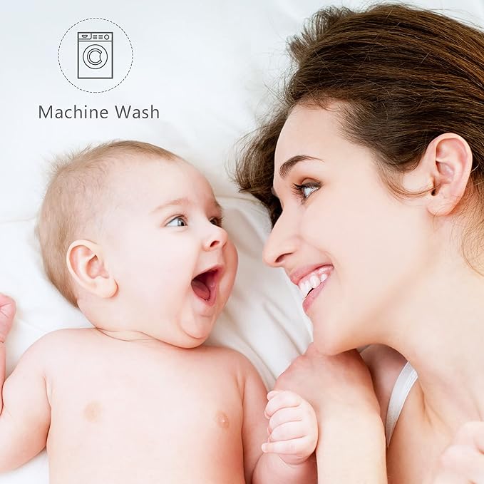 SWEET DOLPHIN 12 Pack Muslin Burp Cloths Large 100% Cotton Hand Washcloths for Baby - Baby Essentials Extra Absorbent and Soft Boys & Girls Milk Spit Up Rags for Newborn Registry- Aquamarine, 20" X10"