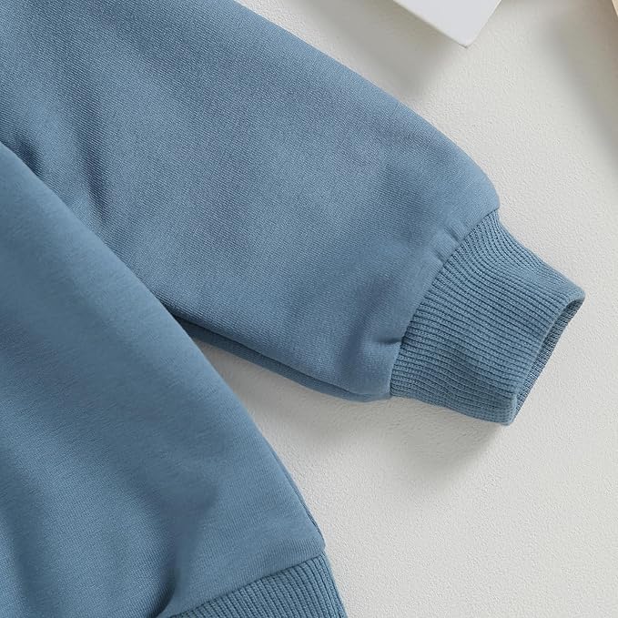 CIYCUIT Toddler Baby Boy Clothes Long Sleeve Sweatshirt Pants Set Fall Winter Outfits