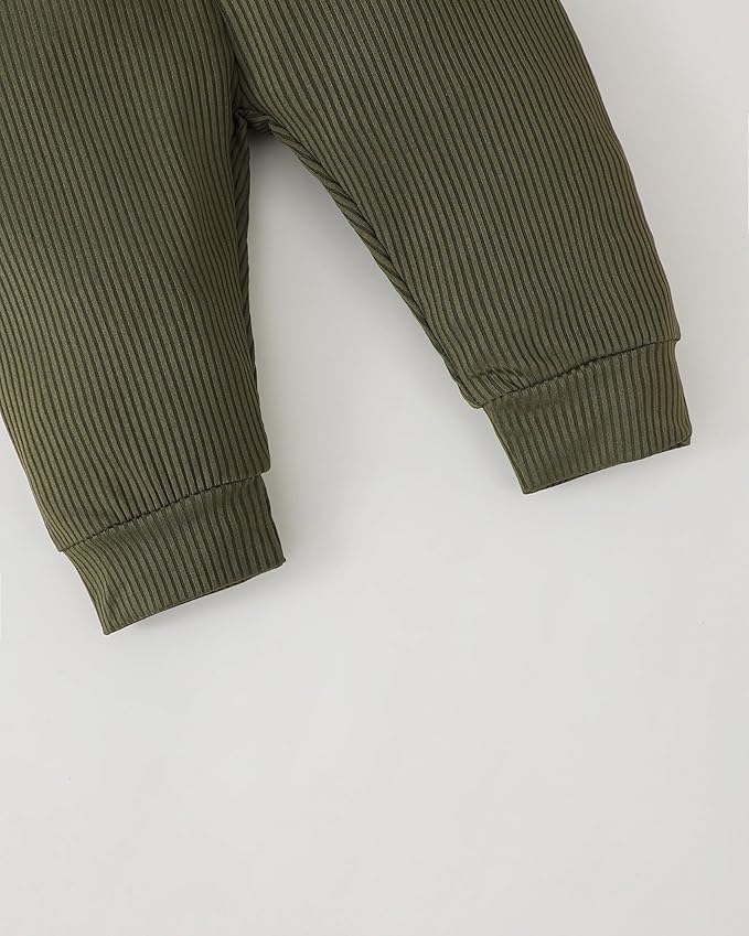 SUNNY PIGGY Baby Boy Clothes Newborn Infant Boys Outfits Romper Hat Pants 3PC Set 0-3 3-6 6-12 12-18 Month Clothing Gift