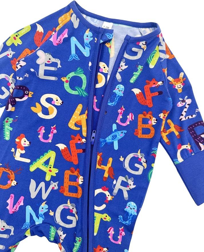 Bow Dream Bamboo Rayon Baby Pajamas Infant Sleepers Newborn Girl Boy Clothes Rompers Jumpsuit Outfit