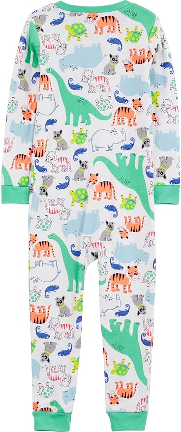 Simple Joys by Carter's Kids' 3-Pack Snug Fit Footless Cotton Pajamas