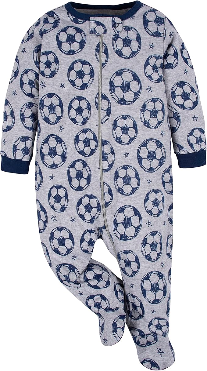 Gerber Baby Boys 4 Pack Sleep 'N Play Footie