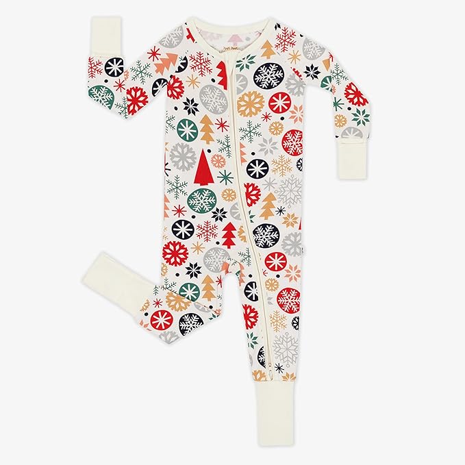 Little Sleepies Pajamas for Baby Boys & Girls, Viscose from Bamboo Baby Pajamas, Preemie & Newborn Sleepers, 2-Way Zipper PJs